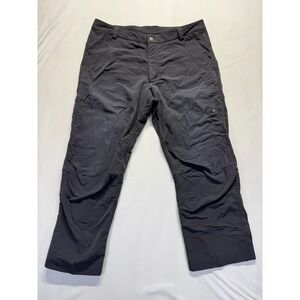 Mammut Ankle Pants Mens 38x29 Gray Reinforced Knees Straight Leg Hiking Climbing